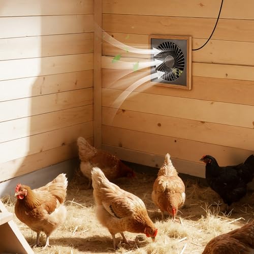 VEVOR Solar Powered Fan, 25W Solar Panel with 220 CFM Airflow, Adjustable Panel Angle, 2030 RPM High-Speed, Flexible Install, Fast Air Exchange for Greenhouse, Grow Tents, Chicken Coops, Shelters - size: 9.8" Fan×1 -25W