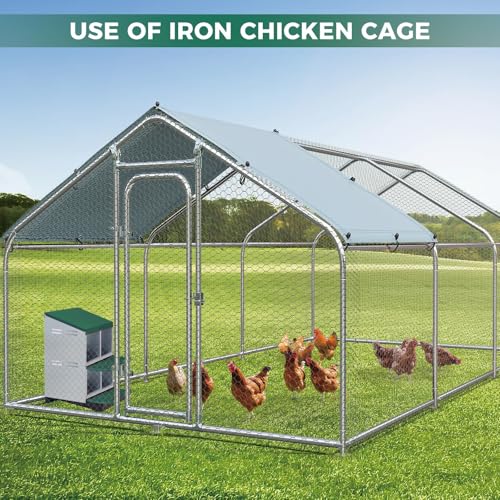 Galvanized Steel 2-Tier 4 Compartment Chicken Nesting Box with Pull Out Tray, Roll Away Nest Boxes for Laying Hens Egg Collection, Wall Mount Poultry Nest Box for Coop with Handle, Green - color: Green, size: 2 Tire 4 Compartments