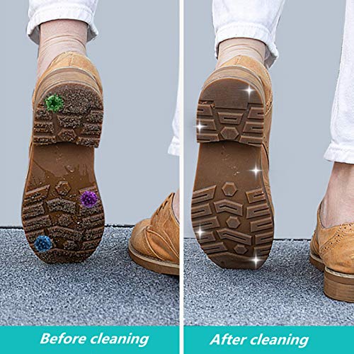 HAPYLY Disinfection Floor Pad Mat Sanitizing Floor Mat Multifunction Entrance Mat Footbath Mat RugShoe Mat Home Hotel (Gray) - color: Grey