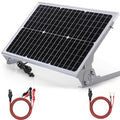SUNER POWER 12V 30W Solar Battery Charger Maintainer, Built-in UltraSmart MPPT Controller, Adjustable Mount Bracket, Waterproof 30 Watt Solar Panel Kit for 12 Volt SLA Deey Cycle AGM Lifepo4 Battery - size: 30W Ultra