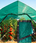 40% Green Shade Cloth, 6ft x 20ft Sun Shade Netting with Grommets | UV Protected Waterproof Garden Plant Cover for Patio, Pergola, Greenhouse, Chicken Coop, Dog Kennel, Car Barn - size: 40%-6 FT x 20 FT