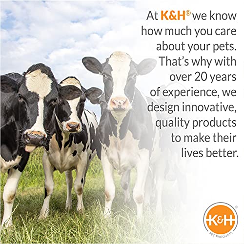 K&H Pet Products Perfect Bucket Heater w/ Cord Clip Gray 5" 80W