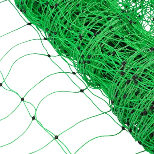 Electric Fence Netting,PE Electric Fence Wire with 10 Stakes 4 Wires, Electric Fence for Livestock Farms and Ranches, Utility Portable Temporary Fence