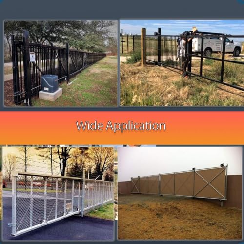 Sliding Gate Rollers,Cantilever Gate Rollers,Nylon Cantilever Slide Gate,4" Square Post x 2" Chain Link Fence Gate Frame, Sliding Gates, Chain Link Gate Roller-1pcs