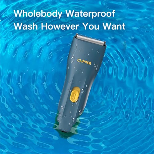 Prowerful Home Professional Dog Grooming Kit Clipper Low Noise USB Rechargeable Gifts for Dog Cat Green,TS006 - color: Ts006-green