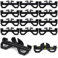 CroBlissful 12 Pcs Electric Fence Tightener Wire Tensioner, Electric Fence Poly Wire Tensioner Plastic Cord Tensioners, Portable Tightener for Inline Fixing, Black