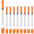 1ML Syringe, Measuring Syringes Lab Supplies, Individually Wrapped, Pack of 50