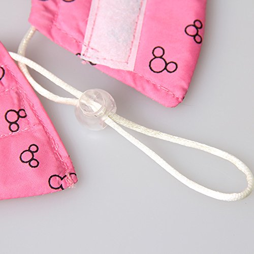Hamster Rabbit Protection Cone Neck Recovery Collar - Small Animal Pets Elizabethan Collar Anti-Water Bite Sratch Risistant for Guinea Pig Mice Mouse Rats Ferret Squrrel (S, Pink) - color: Pink, size: S