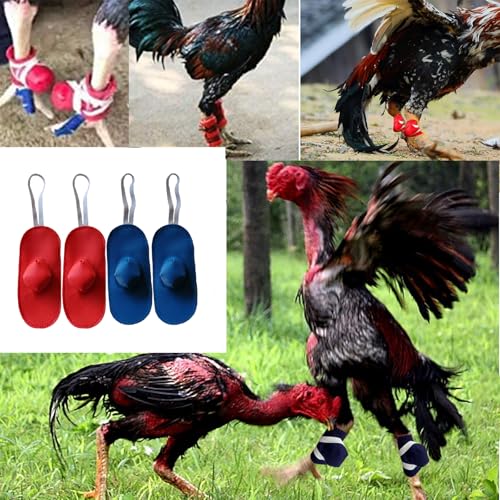 Gamefowl Supplies Chicken Leg Bands Rooster Booster Rooster Spur Covers Gallos De Pelea Accessories Chicken SaddleTie Cords for Gamefowl Accessories Leg Protect & Care