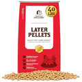 Chicken Layer Feed Pellets, 16% Protein, 40lb, Made in USA | Supports Consistent Egg Production, Strong Eggshells, Calcium Absorption & Vitamin D3, Ideal for Backyard Flocks - size: 40lb (Pack of 1), style: Layer Pellets
