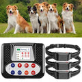 Dog Wireless Fence & Remote Shock Dog Training Collar 2-in-1, Electric Dog Fence, Adjustable Warning Strength & Range Sizes, Rechargeable Pet Boundary Containment System for 1/2/3/4 Dogs,for3dogs - size: for3dogs