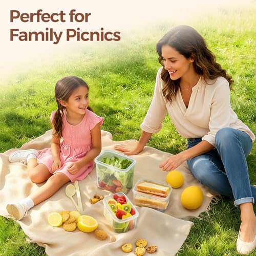 ComSaf Airtight Food Storage Containers with Lids 0.8/1.5/2.1Qt 3Pack | Plastic Canister, Flour Sugar Cereal Pasta Rice Oats Coffee Snacks, Pantry Kitchen, Label, Scoop, Stackable, BPA-free, Clear - size: 2.1Qt/1.5Qt/0.8Qt-Rectangle