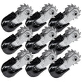 Strainrite® DuraShield Ratchet Strainer for Electric Fencing – 9-Pack | Galvanized frame, die-cast aluminum spool. UV & weather resistant. Insulated — reduces shorts in wet or debris-prone areas.
