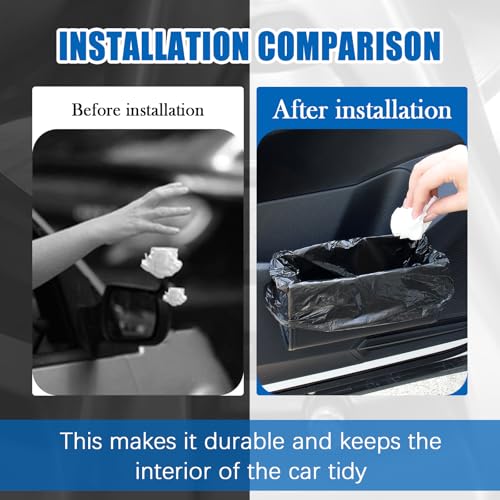 120PCS Mini Cars Trash Bag,Thickened & Tear-Resistant Cars Garbage Bag for Keeping Vehicle Tidy,Portable Car Trash Can Bags Automotive Accessories for Car,Desktop,Outdoor