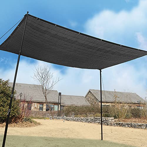 winemana 50% Black Shade Cloth, 8 x 20 FT Durable Mesh Tarp with Grommets, Garden Sunblock Shade Cloth Shading Antifreezing for Plants Cover, Greenhouse, Barns Kennel, Patio, Tomatoes - size: 50%-8 FT x 20 FT