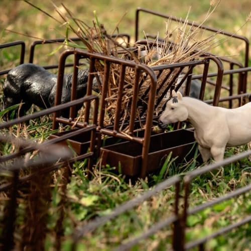 Little Buster Toys Pasture Horse Feeder - Brown