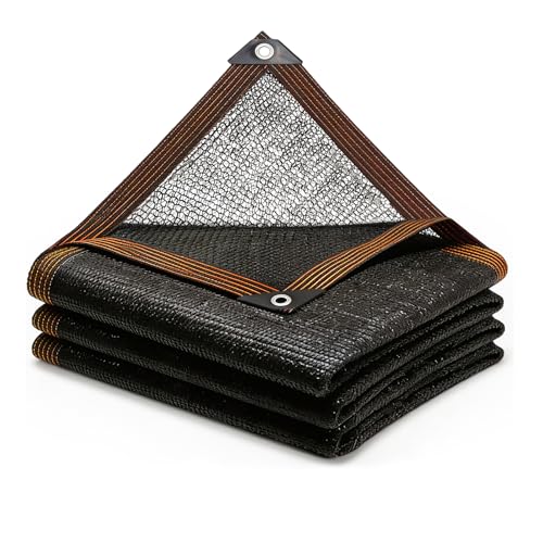 Storystore 40% Shade Cloth, 20Ft x 20Ft Heavy Duty UV Mesh with Grommets | Optimal Sunlight Balance | Heavy-Duty HDPE Mesh | Rust-Resistant Grommets | Heat Relief | Versatile Coop & Plant Cover - size: 20Ft x 20Ft