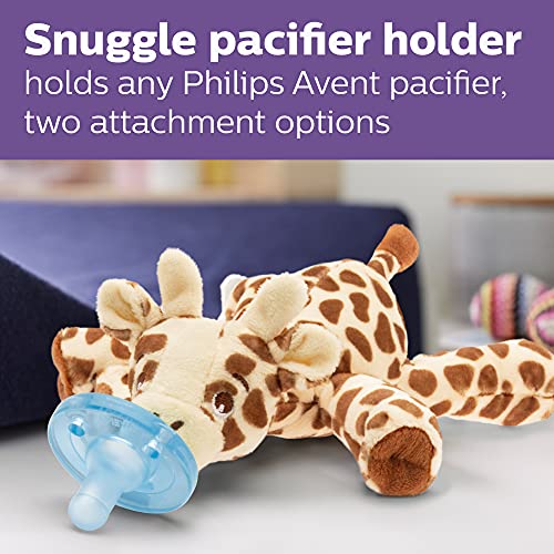 Philips Avent Natural Baby Bottle with Natural Response Nipple, Blue Baby Gift Set with Snuggle, SCD838/04 (Pack of 2) - color: Blue, size: 12 Count (Pack of 2)