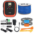Electric Fence for Dogs, Electric Dog Fence with 2 Waterproof Collar | Underground Dog Fence Rechargeable, 656Ft Boundary Wire, Radio Boundary, Dog SafetyWired Dog Fence System for 2 Dogs