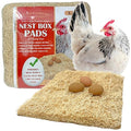 Nest Box Pads for Chicken Nesting Boxes Aspen Excelsior Made in USA (5 Pack) - size: 5 Count (Pack of 1)