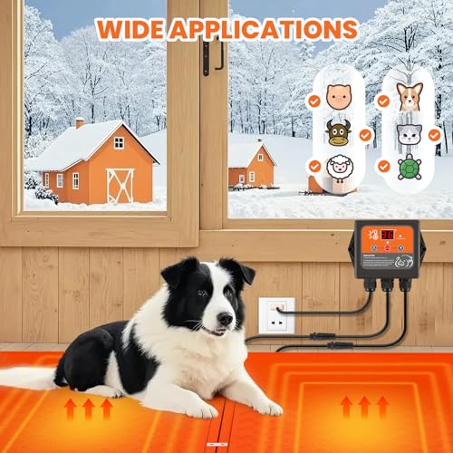 Pig Heating Mat, Suitable for Pigs, Pets, Reptile