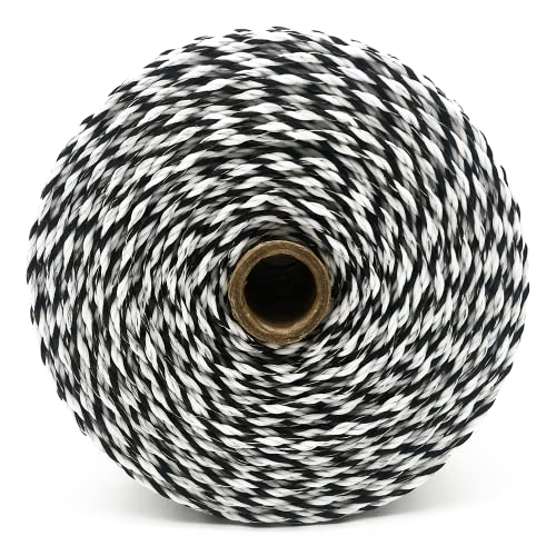 Electric Fencing Polywire 1312 Feet, 400 Meters, 9 Stainless Steel Strands for Excellent Conductivity and Rust Resistance, Portable Electric Fence Rope