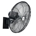 iLiving 20" Outdoor Oscillating High Velocity Wall Fan with 4750 CFM Heavy Duty Weatherproof Motor, Variable Speed Adjustment for Workshop, Garage, Patios, Commercial and industrial, 20 inch,Black - size: 20-Inch