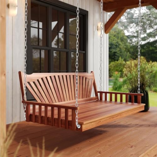 4 Pack 12 Foot 304 Stainless Steel Chain Kit for Bed Swings, Heavy Duty Daybed Porch Swing Bed Chain Hanging Replacement Kit, Fits Up to 12' Ceiling - size: 12 Feet Ceiling 12.5Ft*4