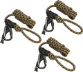 Hunter Safety System Rope Style Treestrap: 9' Hunting Safety Strap with Prussik Knot for Climbing & Treestand Security - style: 3-Pack