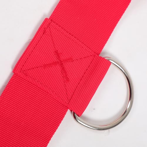 Calf Weighing Sling, Livestock Weight Sling for Lambs, Goats, Sheep & Piglets | Heavy Duty Animal Weight Scale Harness for Farm Use (Red) - color: Red