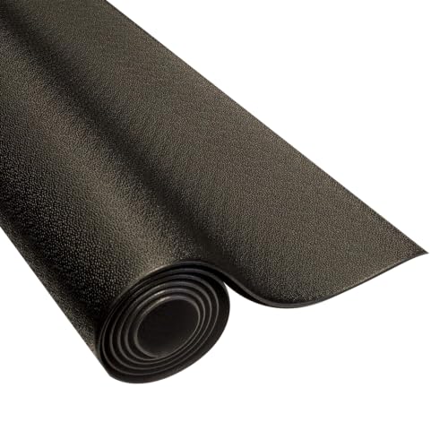 Body-Solid (RF36T) Long Vinyl Heavy Duty Exercise Equipment Mat, Suitable for Treadmills, Bikes & Other Home Gym Equipments, 36x78 in