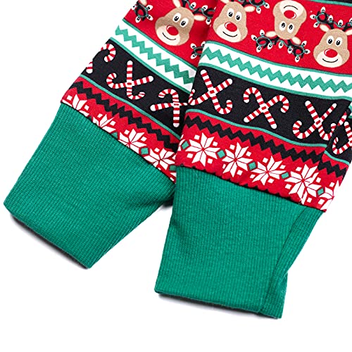 Dog Surgery Recovery Suit Female Male for Dogs After Surgery Medium Large Dogs Onesie Dog Pajamas Pjs Clothes (Christmas red, 28 (Chest 26.77 in | Backlength 18.11)) - color: Christmas red, size: 28 (Chest 26.77 in | Backlength 18.11)