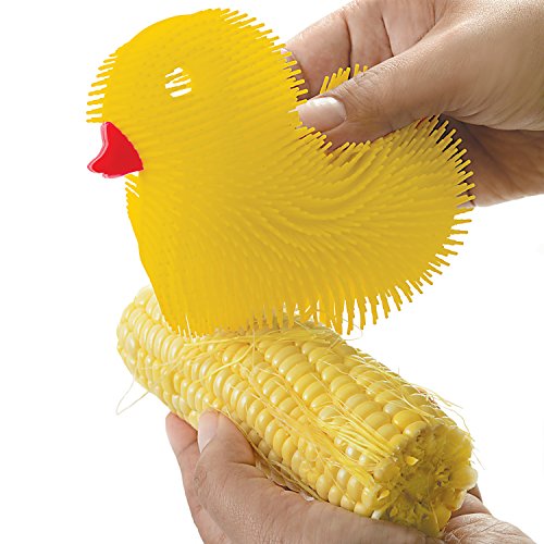 Norpro Duck Silicone Dish Brush - color: Yellow (Duck)