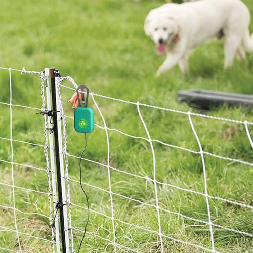 Electric Fence Tester with LED Indicator Lights - 300V to 10kV Range | Detects Energizer Pulses | Clips to Wire or Tape Fences - style: 1 Pack