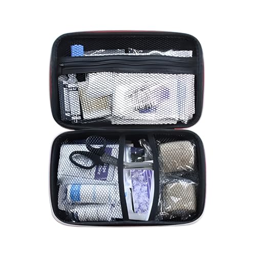 PAWSPLAY Pet First Aid Kit for Dogs & Cats, 101-Piece Emergency Kit with Bandages, Wound Care, Tick Remover, Nail Clipper, Portable Waterproof Travel Kit for Hiking, Camping, Car & Home Safety
