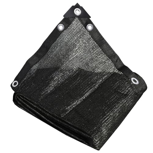 40% Black Shade Cloth for Garden with Grommets 6x8FT Heavy Duty Sun Shade | Breathable HDPE Mesh Tarp - 40% Sun Block Garden Shade Cloth for Greenhouse, Pergola, Patio Shade, Backyard & Outdoor Plants - size: 6 ft X 8 ft