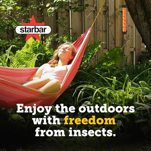 Starbar EZ Fly Stik Fly Trap Sticks, 6-Pack, 8-Inch, Insecticide-Free