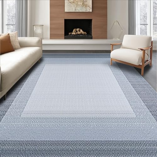 Flatwoven High Traffic Area Rug 2x3, Advanced Hygienic Entry Carpet with Footwear Disinfection Technology, Non Slip, Stain Resistant, Washable Area Rugs for Living Room, Bedroom (Gray, 2x3) - color: Gray/Pattern 14, size: 2' x 3' (Rectangular)