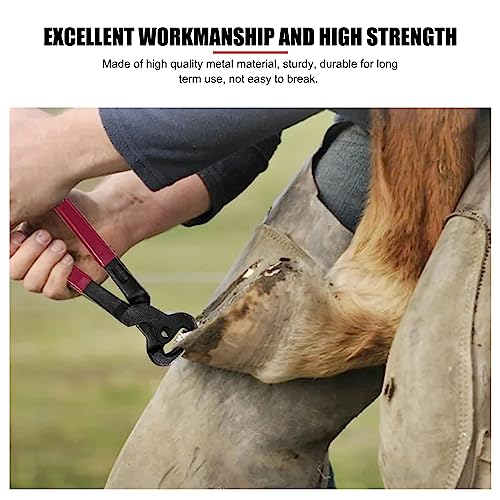 Hoof Nipper Trimmer 14in Hoof Clippers Horseshoe Pliers Hoof Trimming Tools Horse Equipment Equestrian Supplies