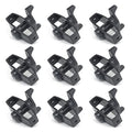 10 Pcs Electric Fence Tightener in Line Tensioner Wire Tensioner | Portable Tape Tighteners, Black