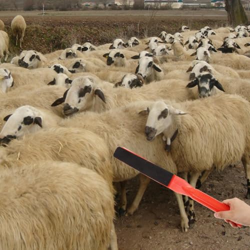 Happyyami Livestock Forcing Paddle Pig Show Stick Pasture Livestock Paddle for Sheep and Pig Handling Lightweight Manual with Ergonomic Handle 19.68 in