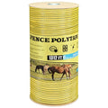 Electric Fence PolyTape Horse Fencing Tape 1312 Feet 400m, High Visibility 0.8 Inch 20mm Width, 6 Strong Stainless Steel Conductors, Yellow and Black, Equine Horse Livestock Electric Fencing