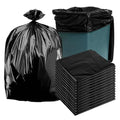 45-50 gallon heavy duty trash bags, 39.37x47.24 inches, black, extra strong construction & yard bags for commercial, industrial, garden waste, leakproof & puncture resistant(30 pieces）