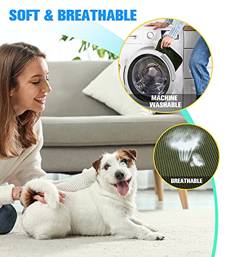 Kkiimatt 10 in 1 Pet Grooming Hammock Harness with Nail Clippers/Trimmer, Nail File, Comb,Dog Nail Hammock, Dog Grooming Sling for Nail Trimming/Clipping (XXXL/Under 140lb, Khaki Green) - color: Khaki Green, size: XXXL/Under 130 lb