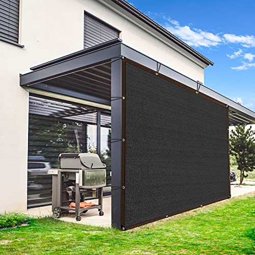 Shade Cloth - 70-90% Sunblock Net for Garden Patio,Shade Sails for Plants Greenhouse Outdoor Pergola Lawn Sun Shade Cloths for Kennel Chicken Coop Easier to Hang Shade Net Cover - size: 6'x10'