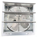 Fantech 2SHE0721 Axial Wall Shutter Fan, Direct Drive, 1/30 hp, 115V, 1 PH, TEFC, 7" - size: 7"