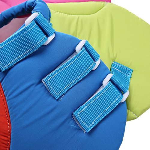 Dog Collar, Pet Cone E-Collar Flower Soft Elizabethan Waterproof Grooming Recovery Protecive Adjustable Collar for Puppy Small Medium Dogs (M Neck:11-13in, Rainbow) - color: Rainbow, size: M Neck:11-13in
