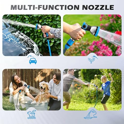 Garden Hose Nozzle High Pressure Leak Proof Spray Water Hose Nozzle Sprayer