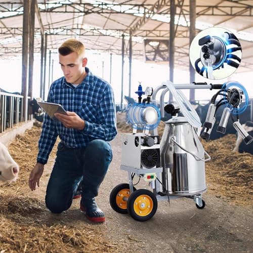 Milking Claw,240cc Cow Use Milking Claw Milk Collector Tool,Replacement Accessories for Cow Milking Machine Milk Collector Milk Collection