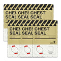 RHINO RESCUE Non-Vented Chest Seal, IFAK First Aid Supplies (6 Count) | Sterile Emergency Trauma Dressing, Occlusive Adhesive Pad Medical for Wound Care, Gunshot, Sucking Chest, HSA/FSA Approved - size: No-Vent